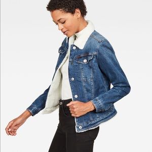 G STAR women 3301 SLIM SHERPA JACKET